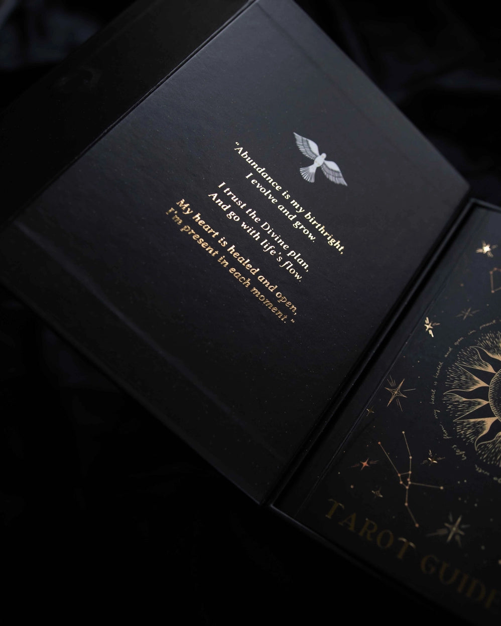 Dreamy Moons Tarot with Gold Foil Detailing