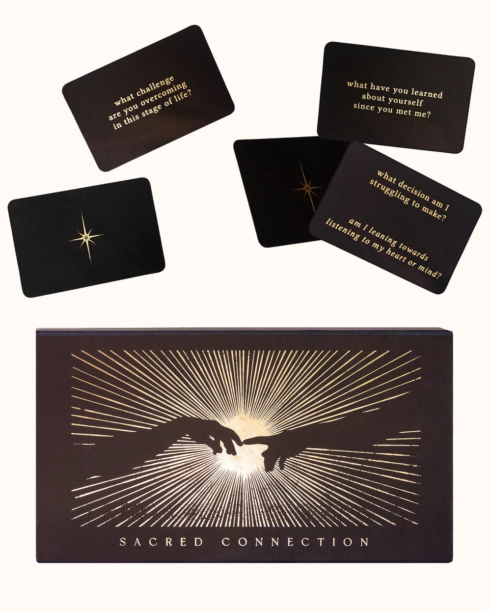 Sacred Connection Gold Foil Detailed Cards - Dreamy Moon