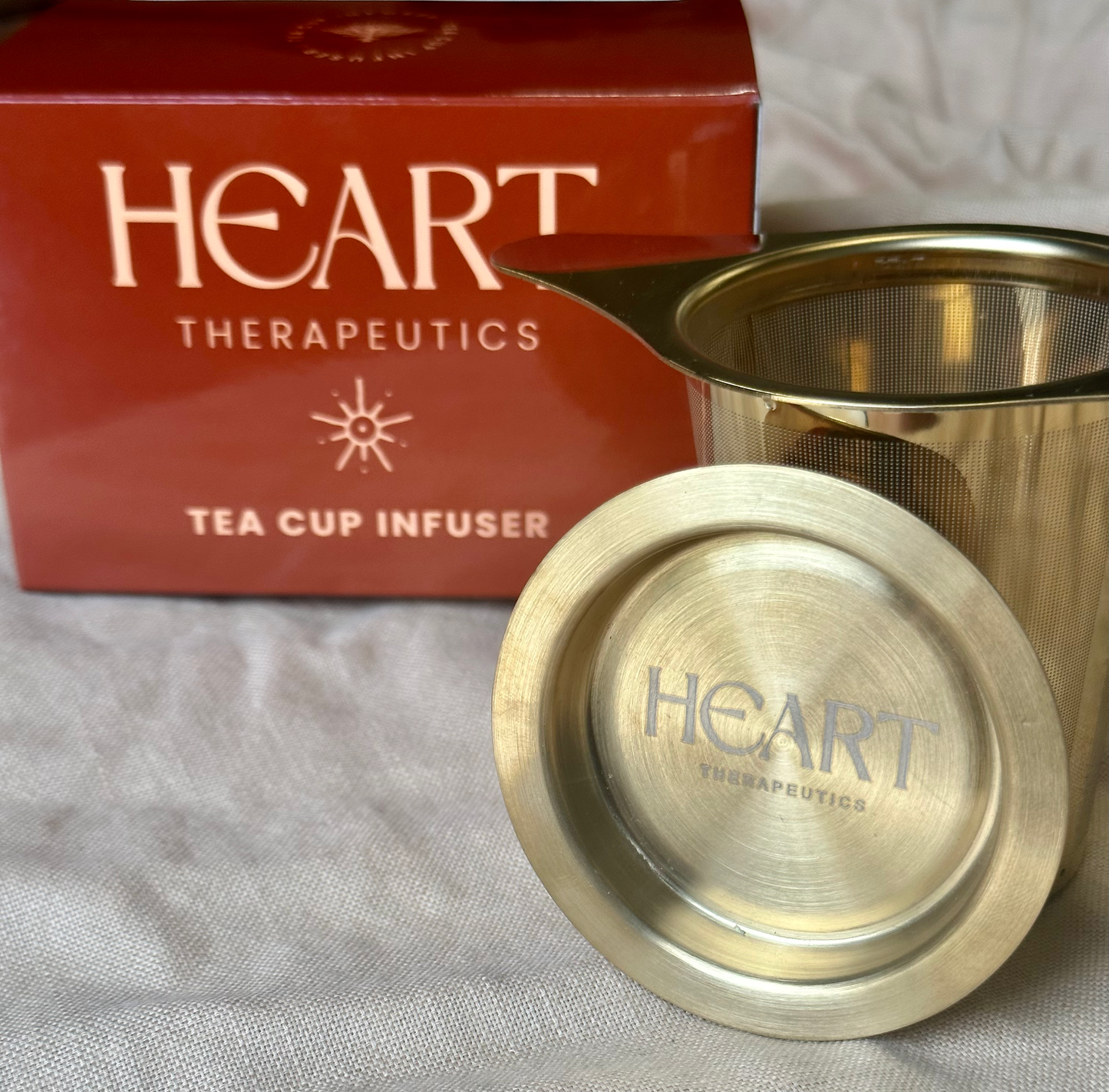 Premium Gold Tea Cup Infuser