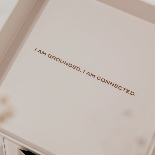 Grounding crystal gift set