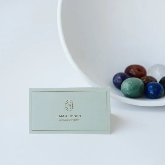 7 chakra crystal set