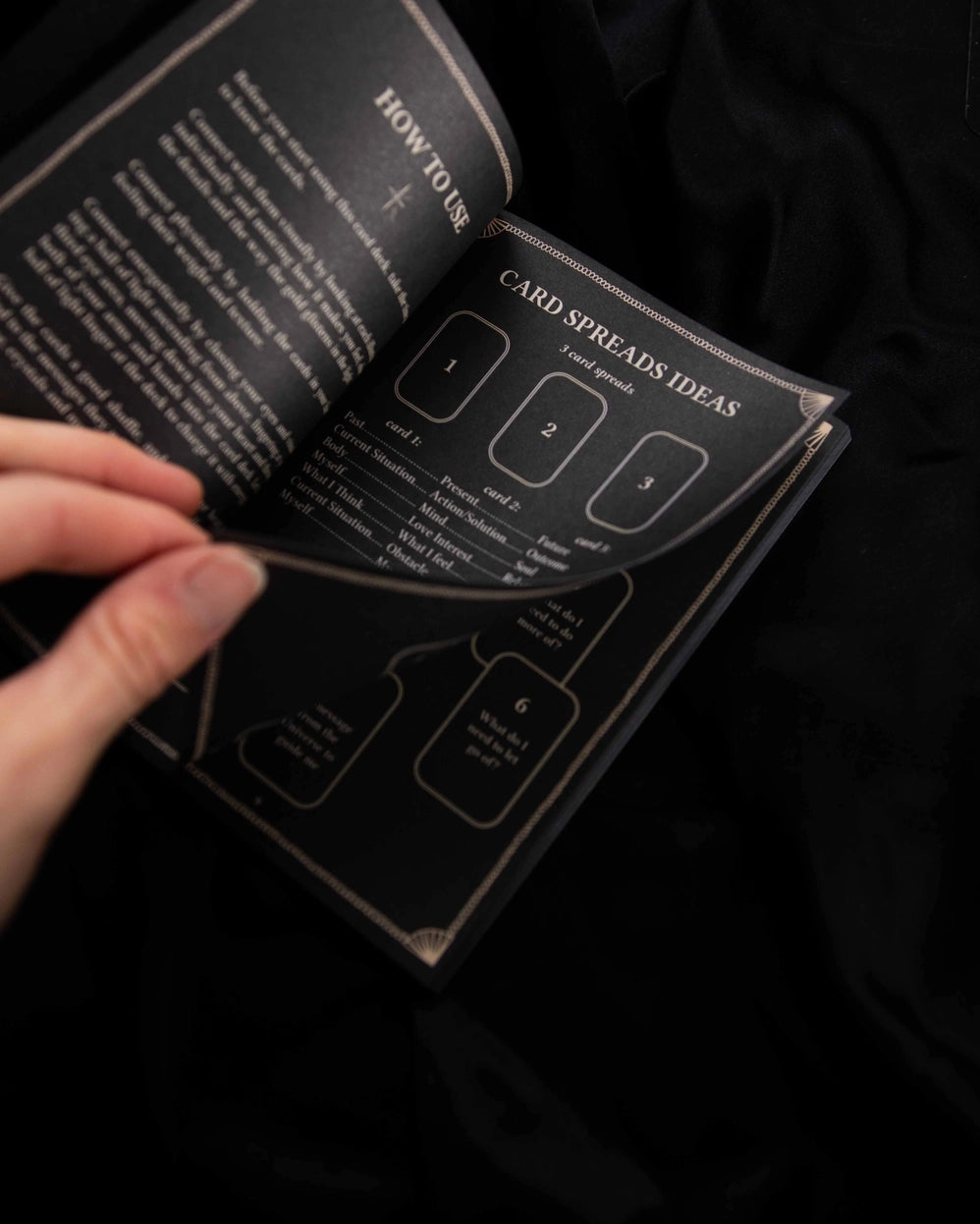 Dreamy Moons Tarot with Gold Foil Detailing
