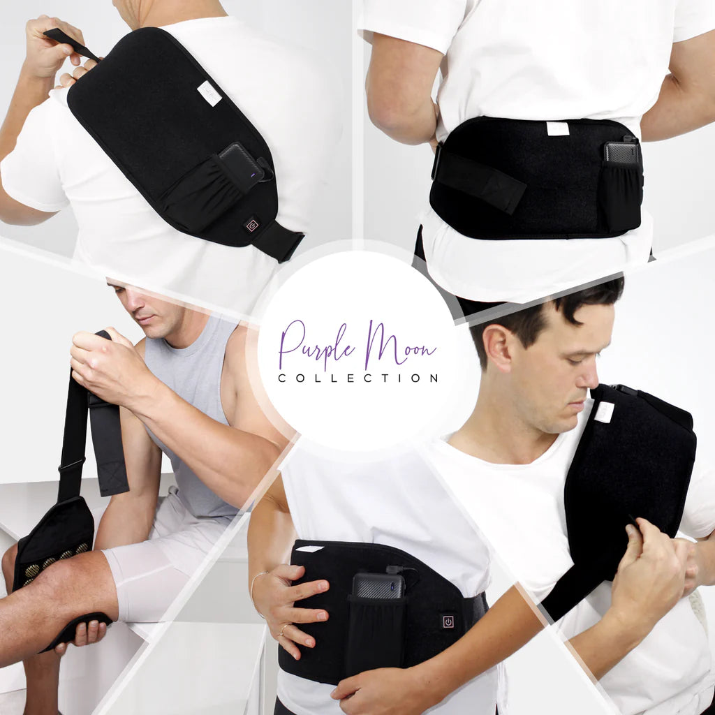 Jade Stone Infrared Electric Heating Pad with Power Bank