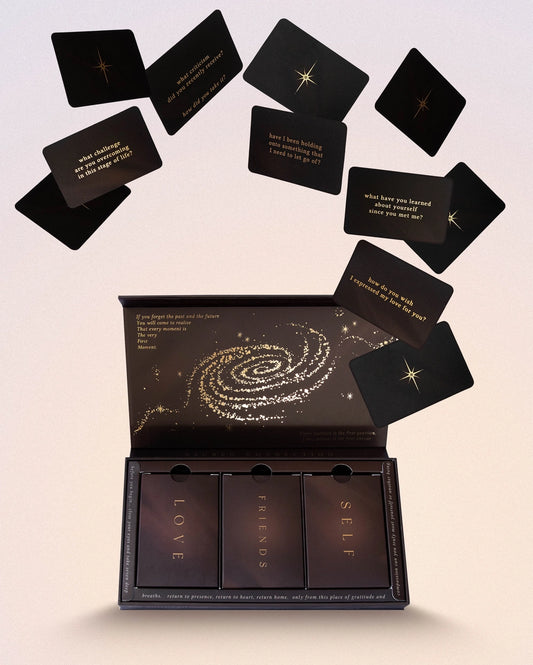 Sacred Connection Gold Foil Detailed Cards - Dreamy Moon