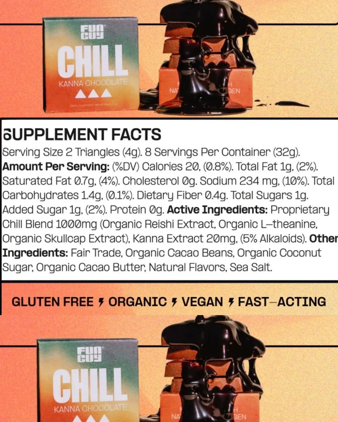 FUN GUY CHILL HERBAL CHOC