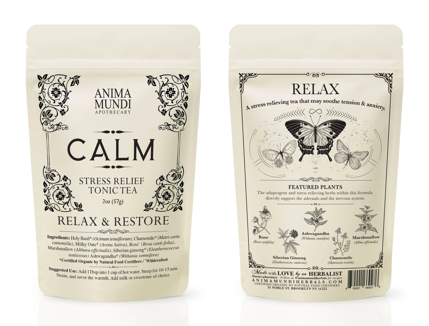 Calm Tea | Stress Relief | Anima Mundi