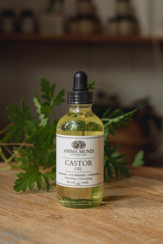 Castor Oil | Organic, Coldpressed, Unrefined | Anima Mundi