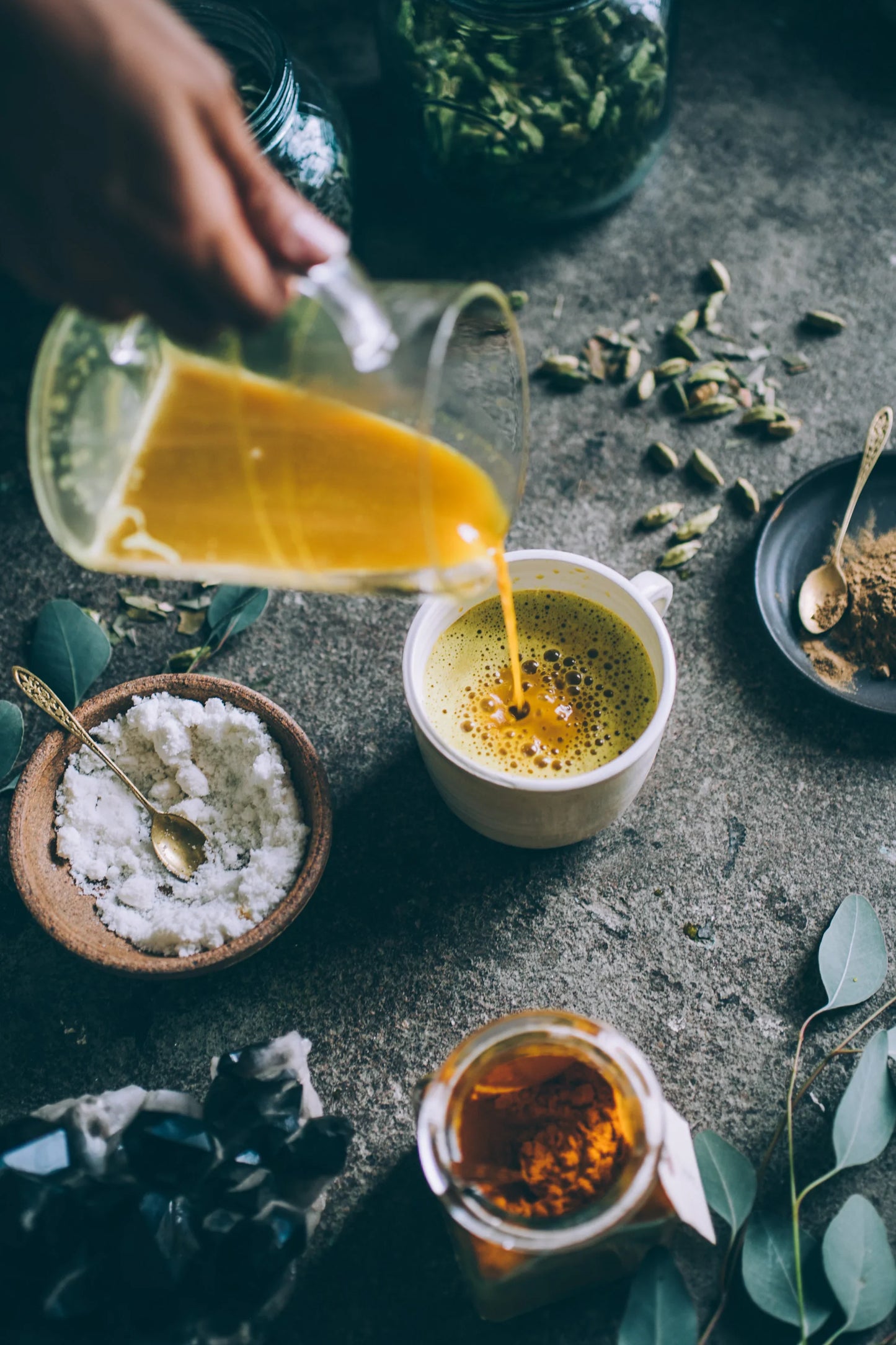 Golden Moon Milk | Blue Lotus Vanilla | Anima Mundi