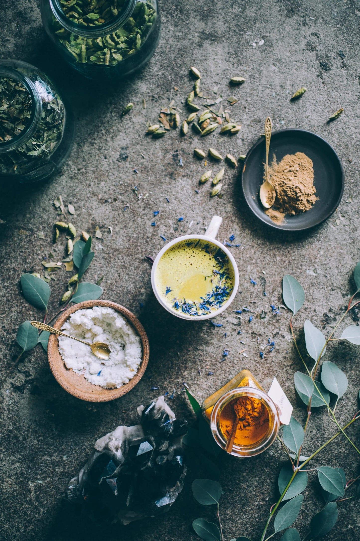 Golden Moon Milk | Blue Lotus Vanilla | Anima Mundi