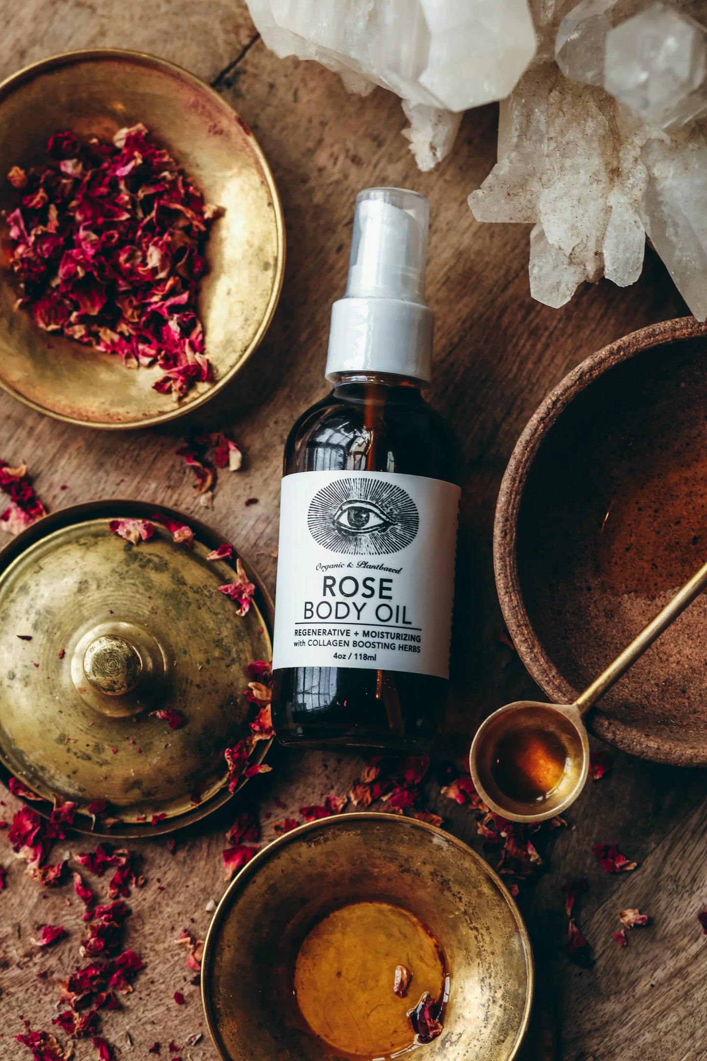 Rose Body Oil | Regenerative + Moisturising | Anima Mundi