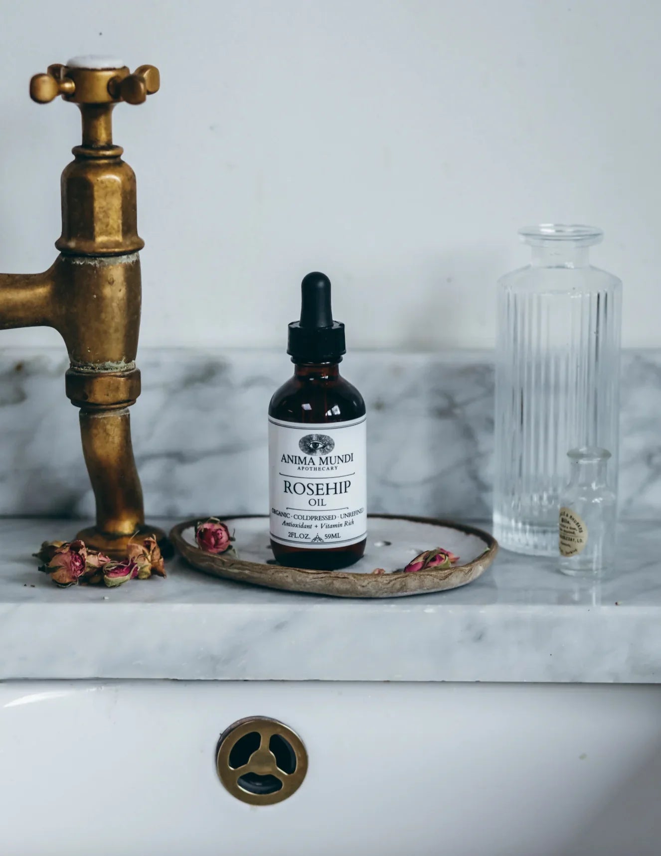 Rosehip Oil | Organic, Coldpressed, Unrefined | Anima Mundi
