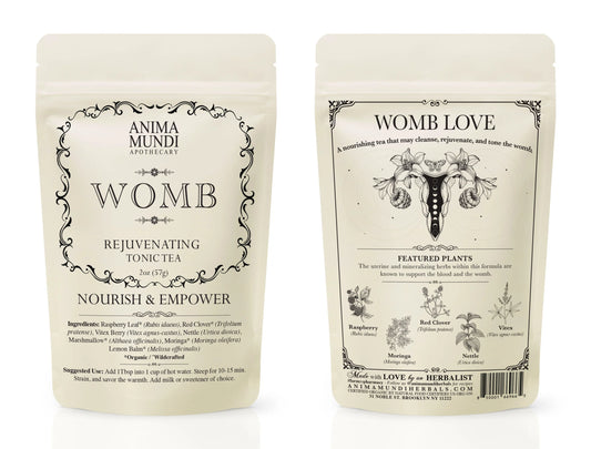 Womb Tea | Nourish + Empower | Anima Mundi