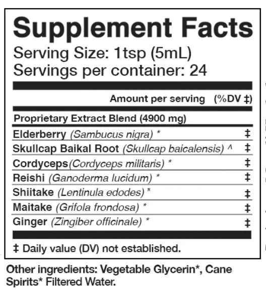 Black Elderberry Elixir | Organic Antivirals | Anima Mundi