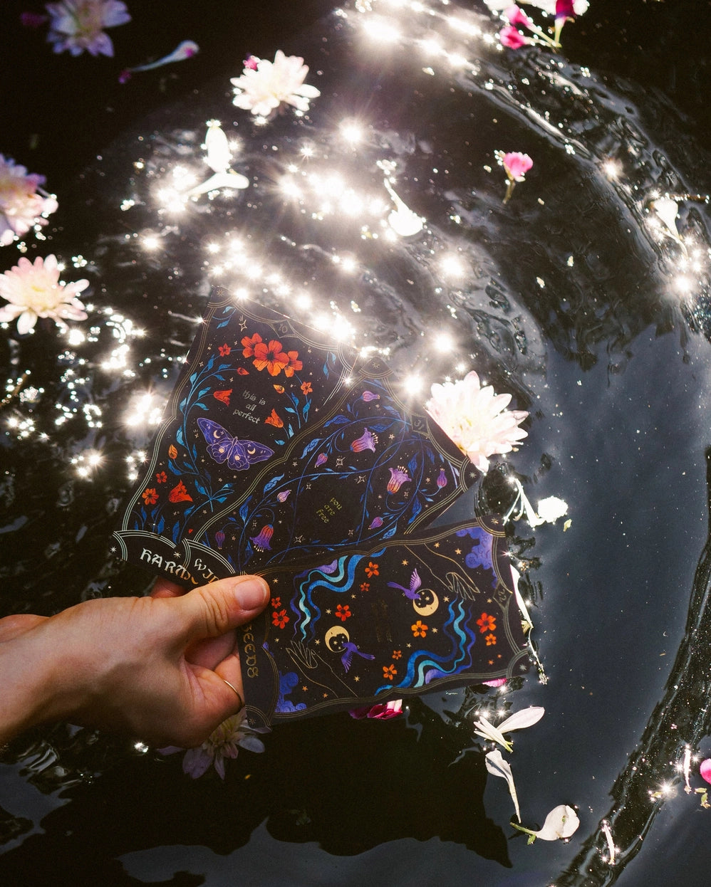 Annie Tarasova's Bloom Oracle Deck Set of 33 Tarot Cards - Dreamy Moons