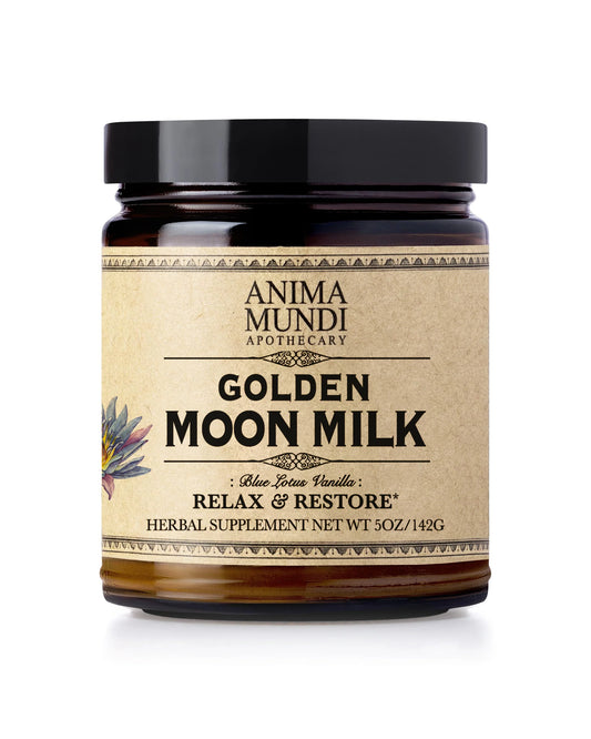 Golden Moon Milk | Blue Lotus Vanilla | Anima Mundi