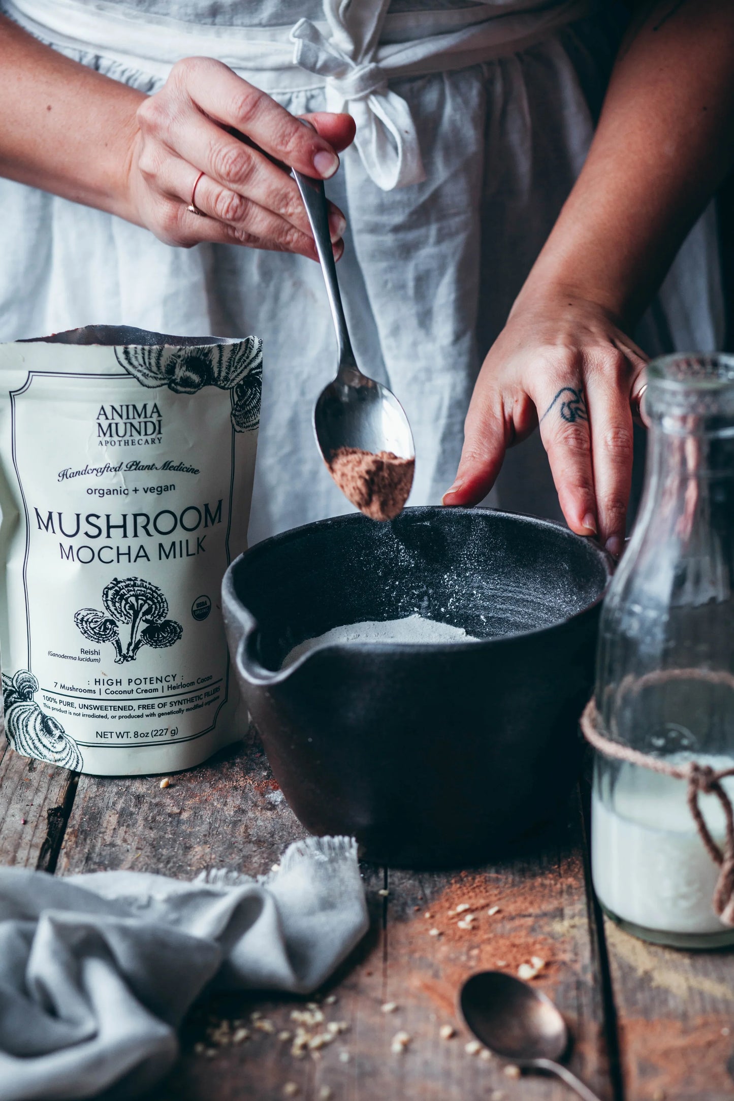 Mushroom Mocha Milk | Longevity Milk* | Anima Mundi