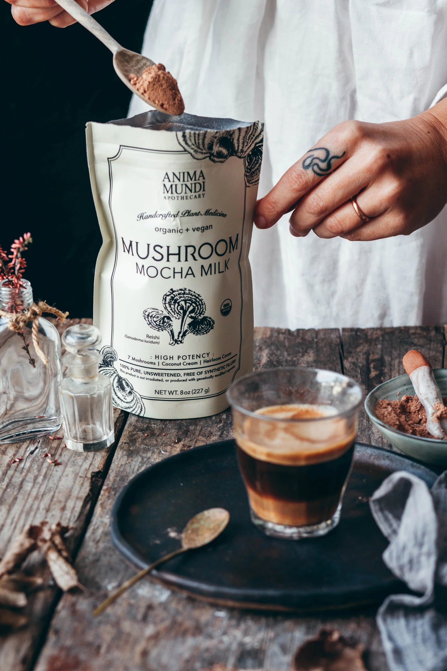 Mushroom Mocha Milk | Longevity Milk* | Anima Mundi