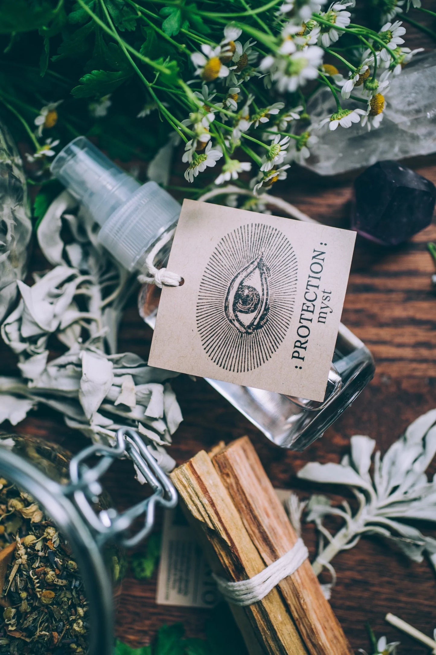 Palo Santo Water Protection Myst | Auric Purification | Anima Mundi