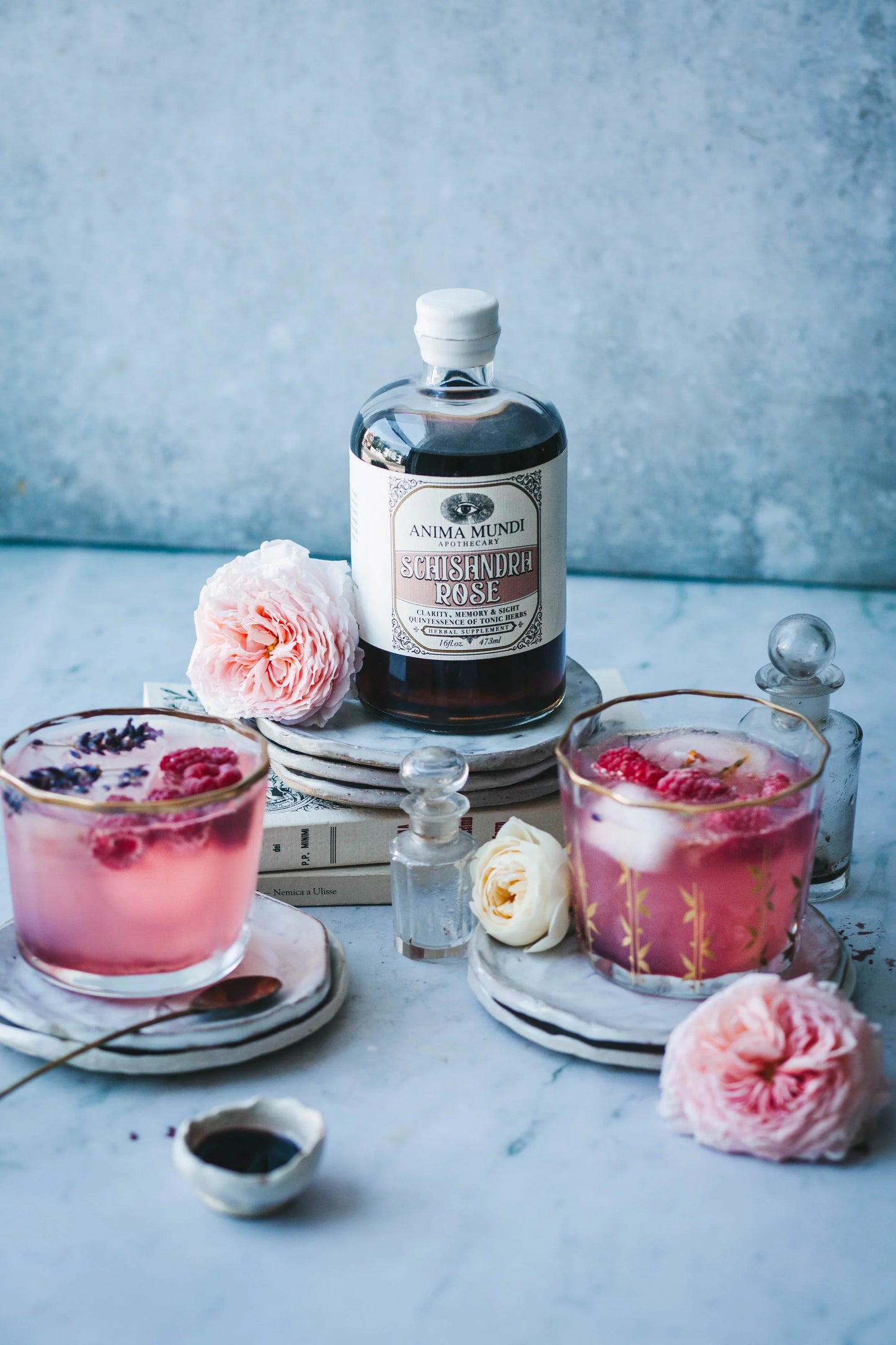 Schisandra Rose Elixir | Quintessence of Tonic Herbs | Anima Mundi