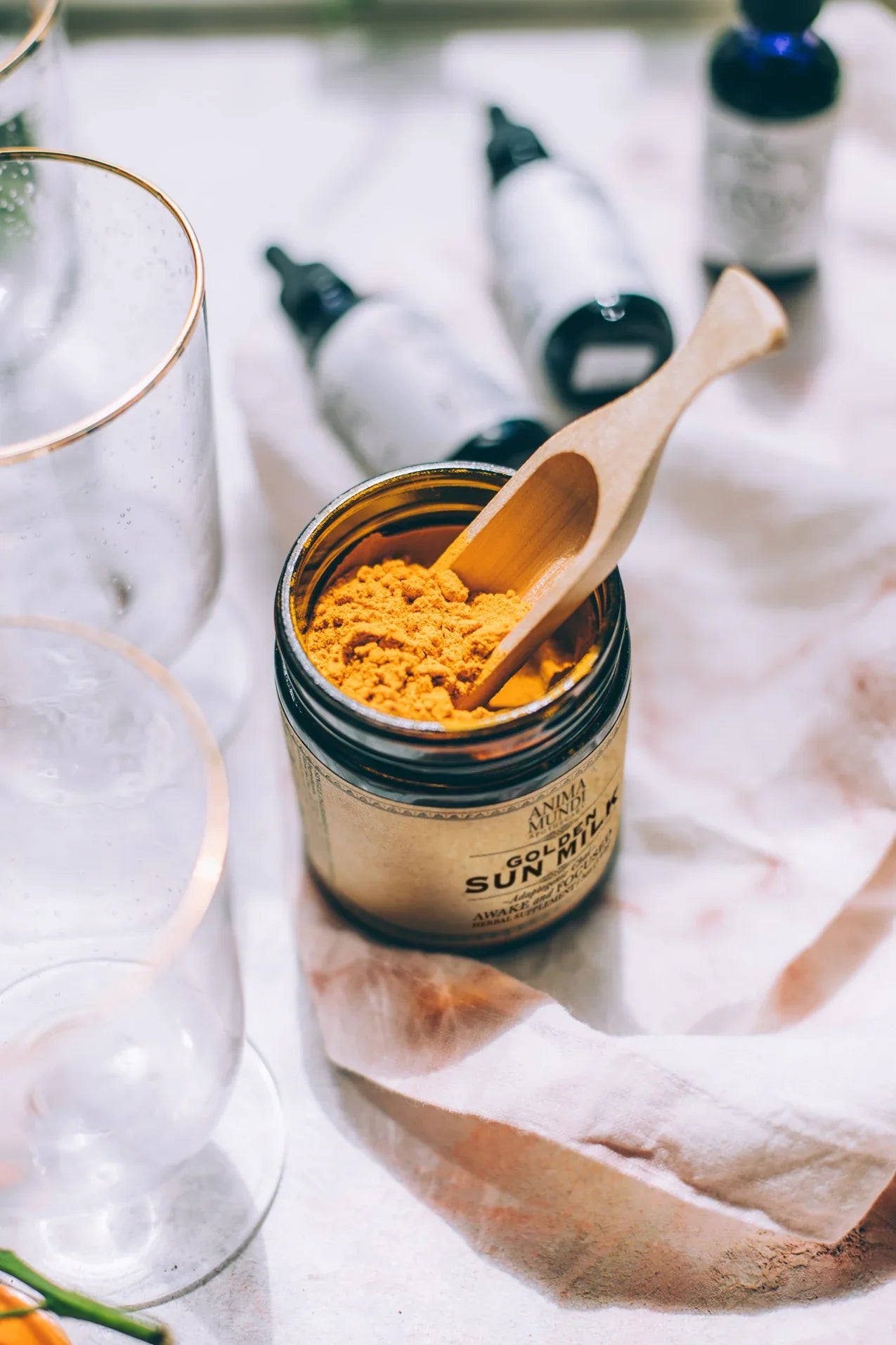 Golden Sun Milk | Energizing Adaptogenic Chai | Anima Mundi