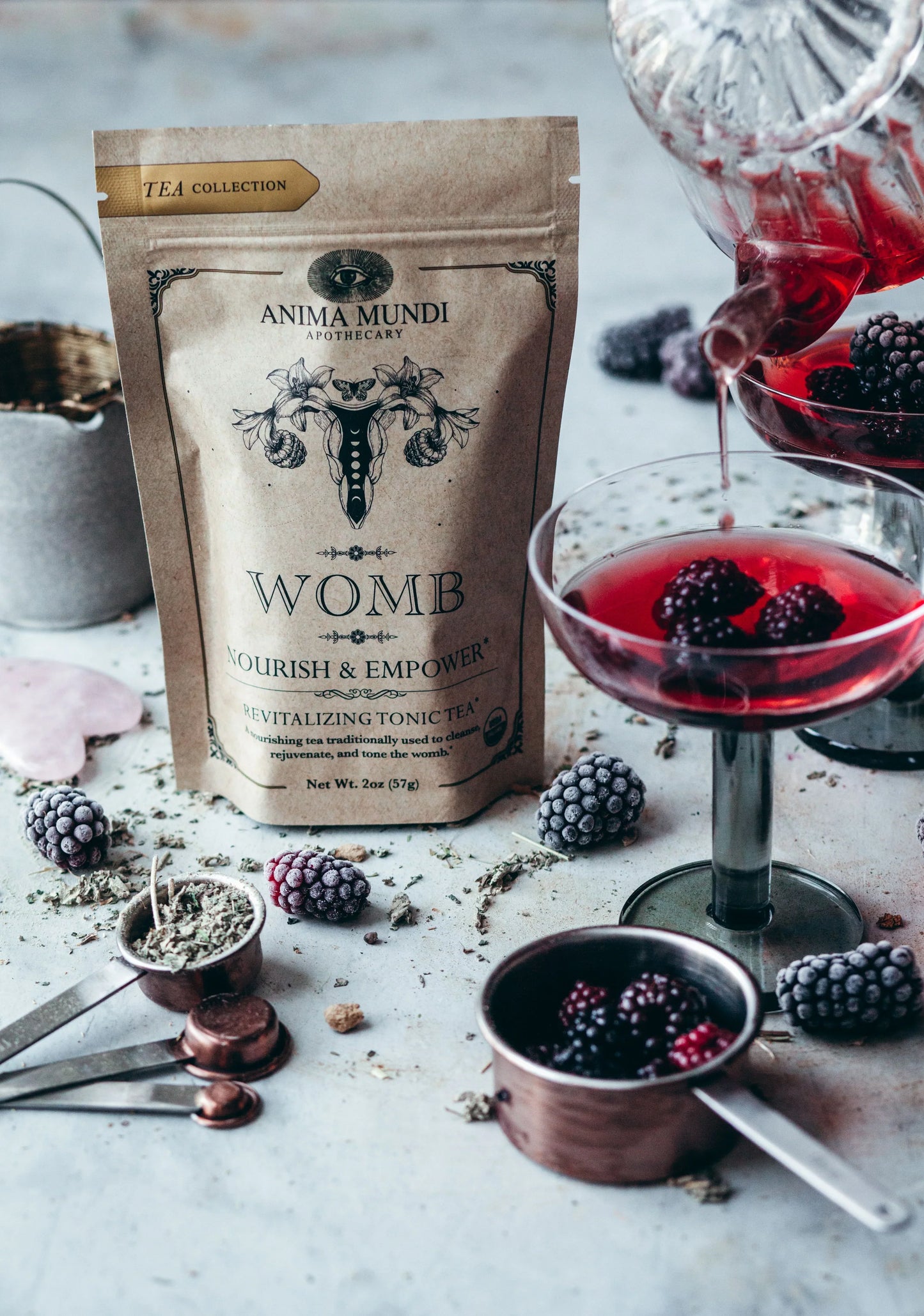 Womb Tea | Nourish + Empower | Anima Mundi