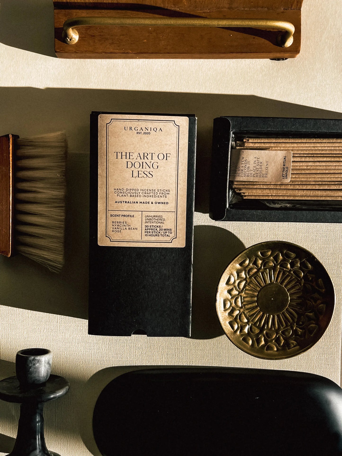 The Art of Doing Less Incense | Grounded Collection | URGANIQA