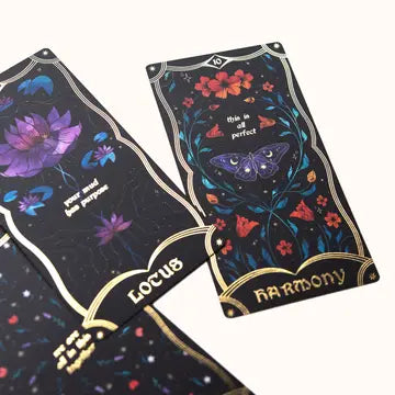 Annie Tarasova's Bloom Oracle Deck Set of 33 Tarot Cards - Dreamy Moons