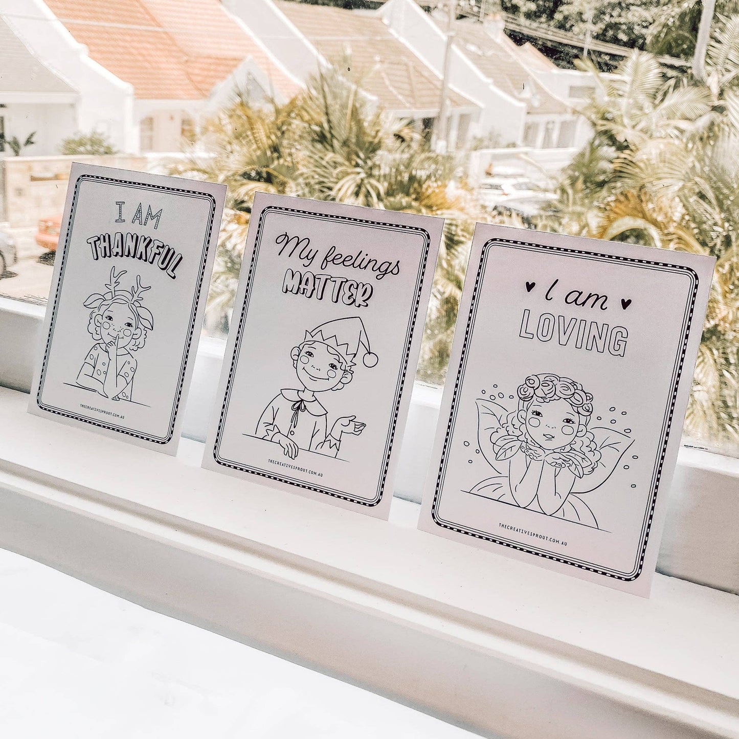 Affirmation Colouring Pages for Kids – Mindfulness Activity