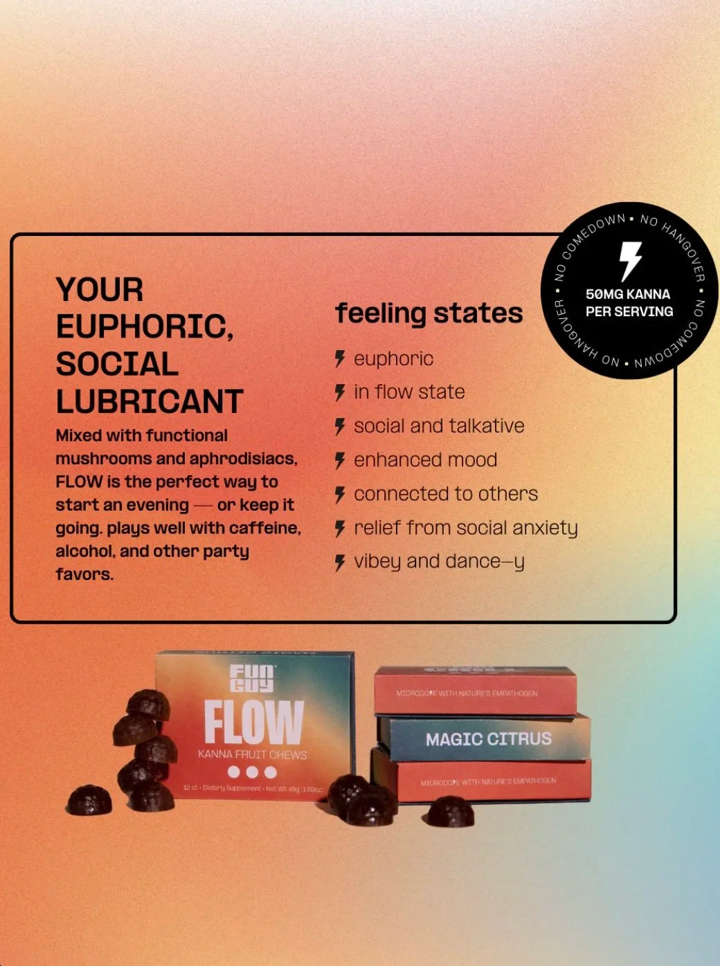 FUN GUY Herbal Flow Chews