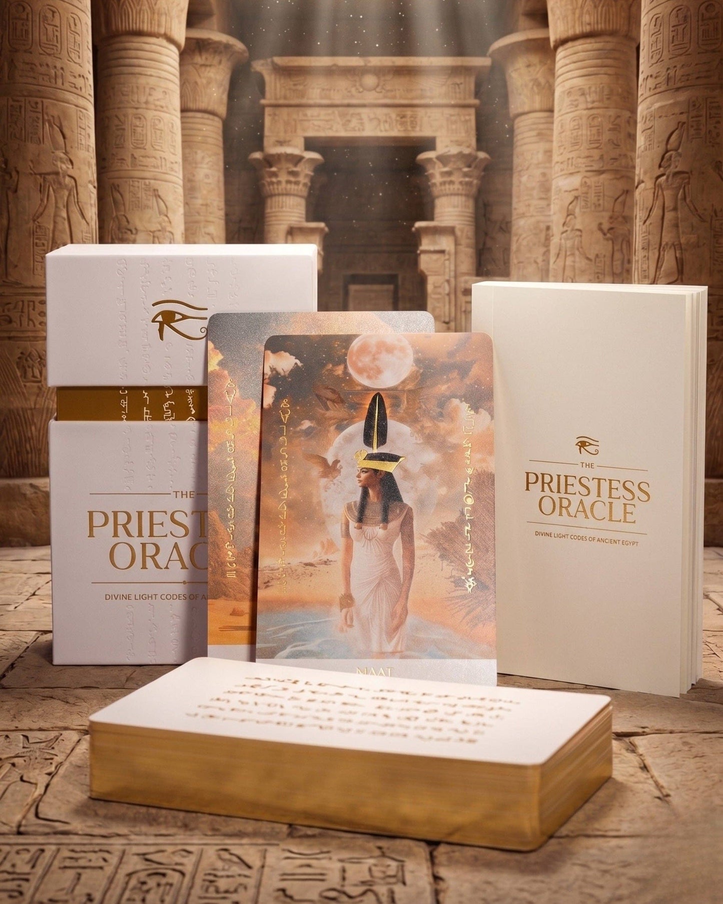 The Priestess Oracle | 52 Cards & Guidebook