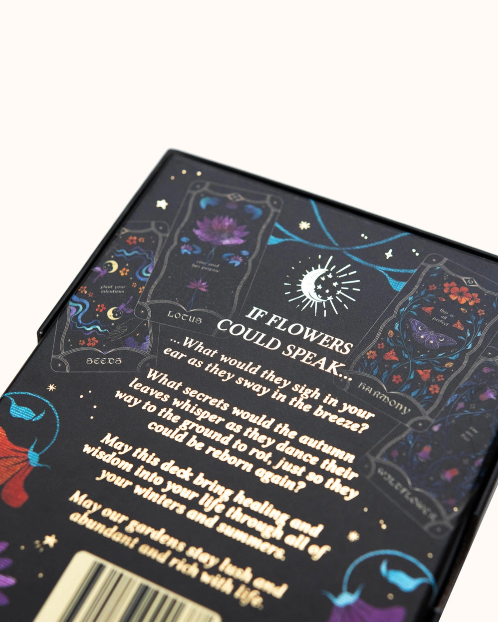 Annie Tarasova's Bloom Oracle Deck Set of 33 Tarot Cards - Dreamy Moons