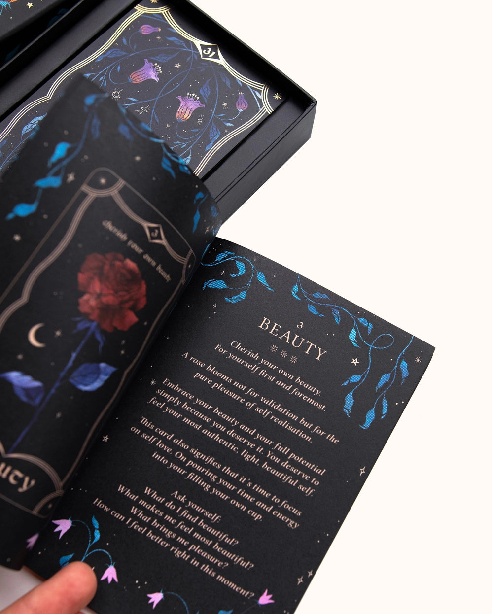 Annie Tarasova's Bloom Oracle Deck Set of 33 Tarot Cards - Dreamy Moons