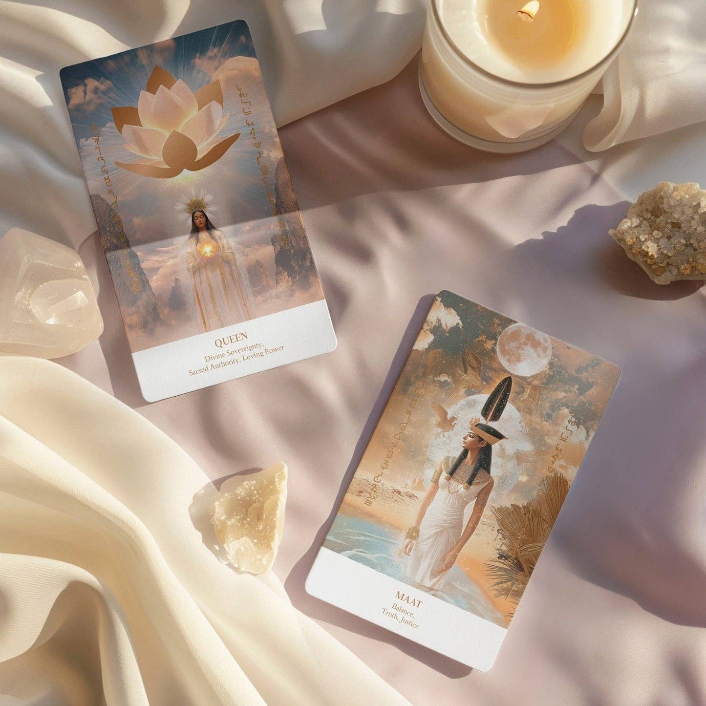 The Priestess Oracle | 52 Cards & Guidebook