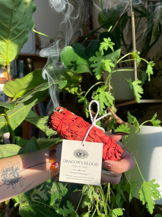 Dragon's Blood Wand | Cleansing Smoke Bundle | Anima Mundi
