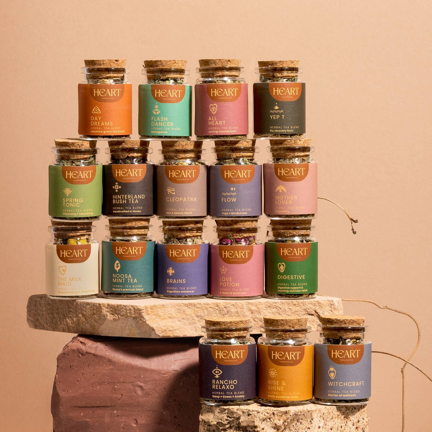 FLOW ~ Yoga and mindfulness herbal tea blend
