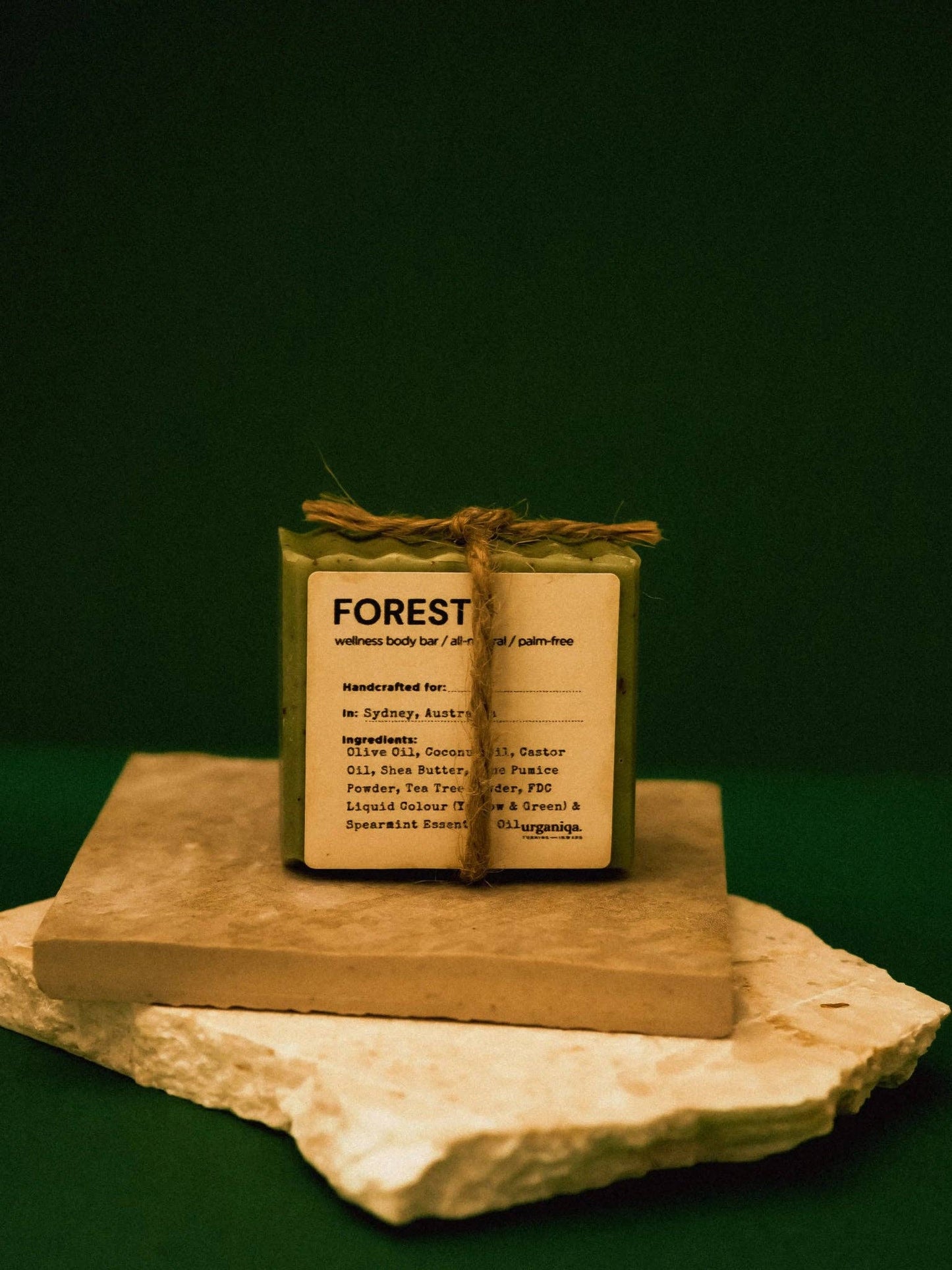 Forest Natural Naked Soap Palm-free & Cruelty-free | Guapa Collection