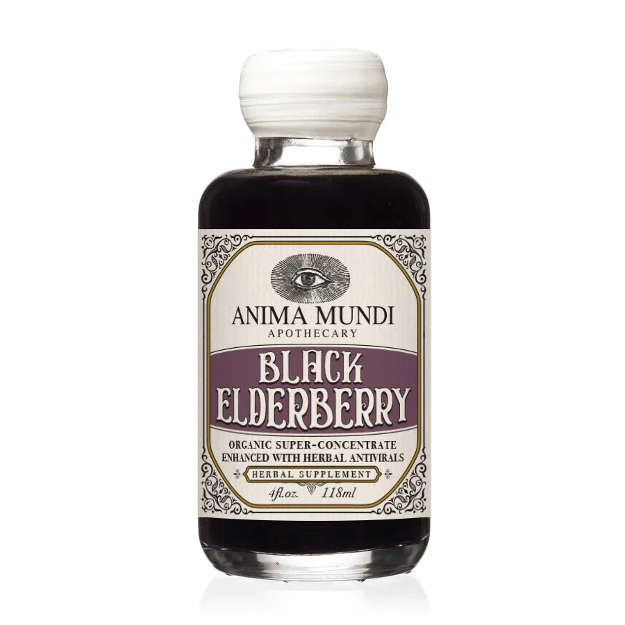 Black Elderberry Elixir | Organic Antivirals | Anima Mundi