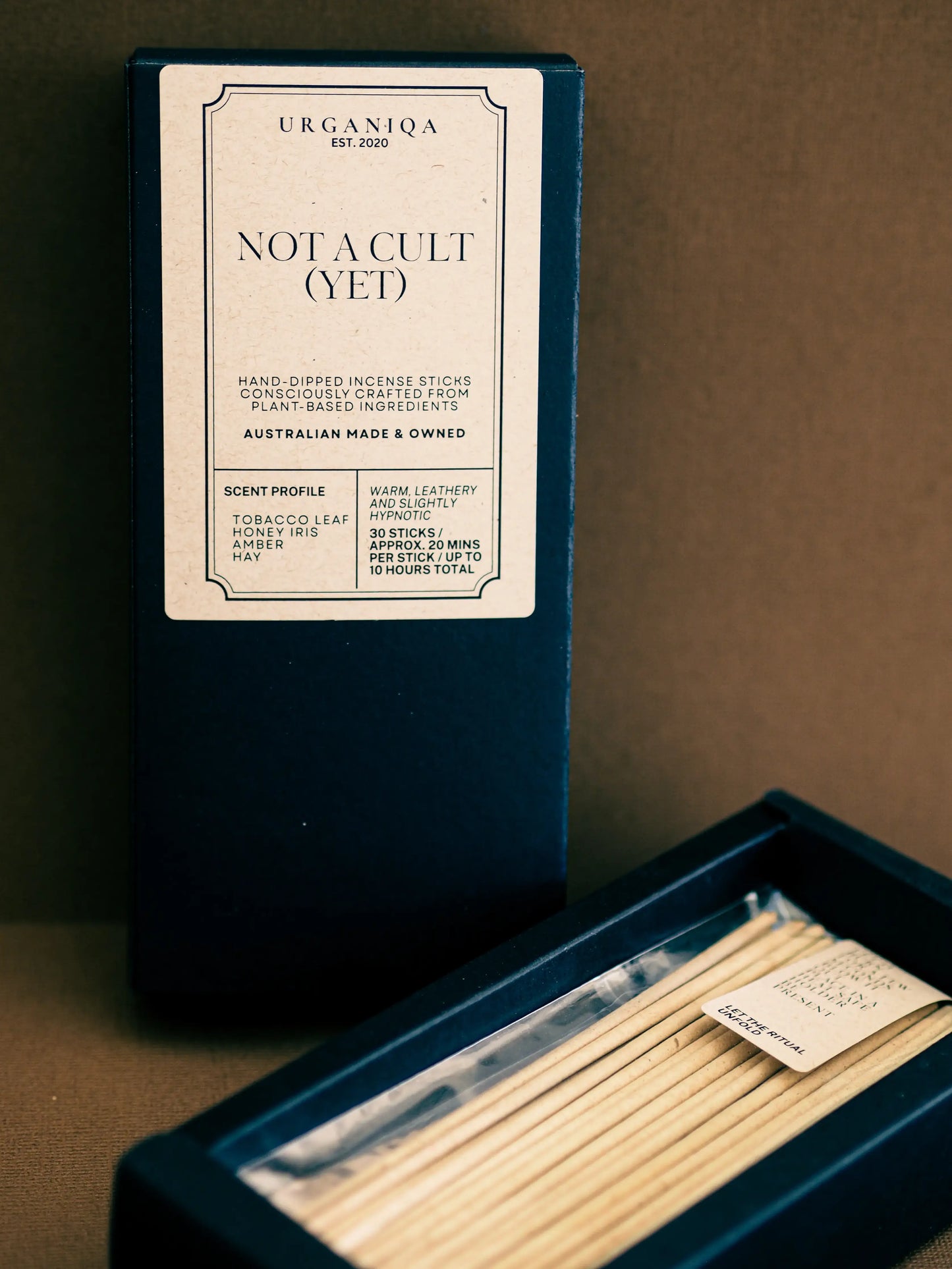 Not a Cult (Yet) Incense Sticks | Clean, Vegan & Handmade | URGANIQA