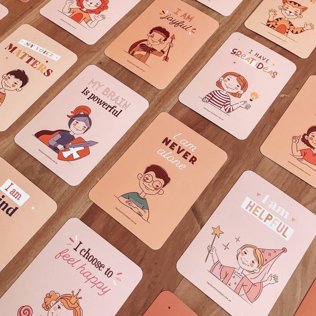 Affirmation Cards for Kids - Promoting Confidence & Kindness