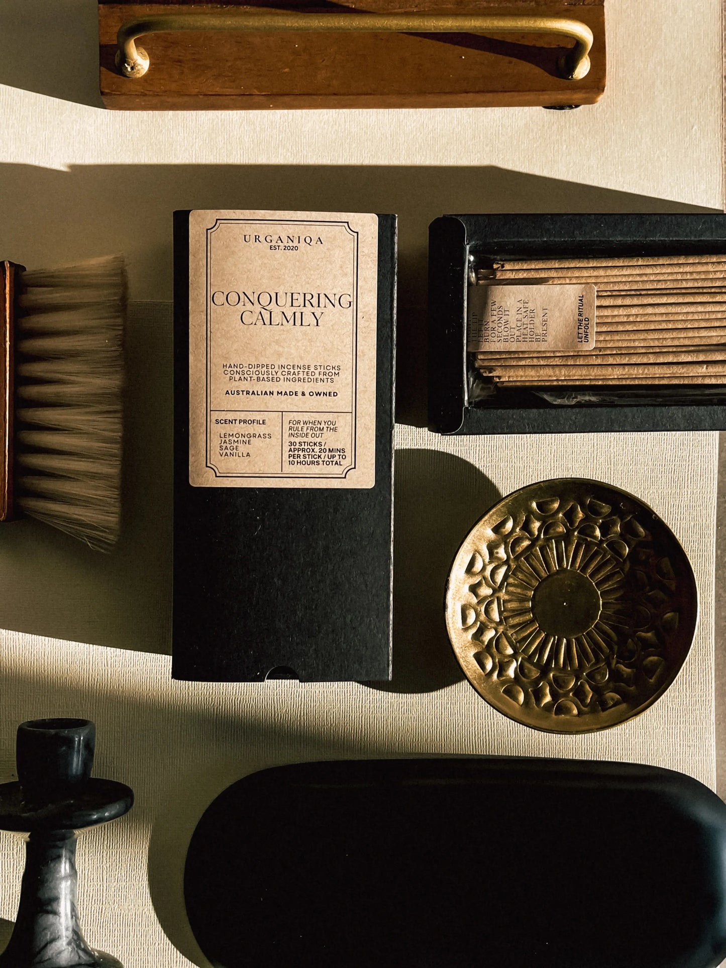 Conquering Calmly Incense Sticks | Clean, Vegan & Handmade | URGANIQA